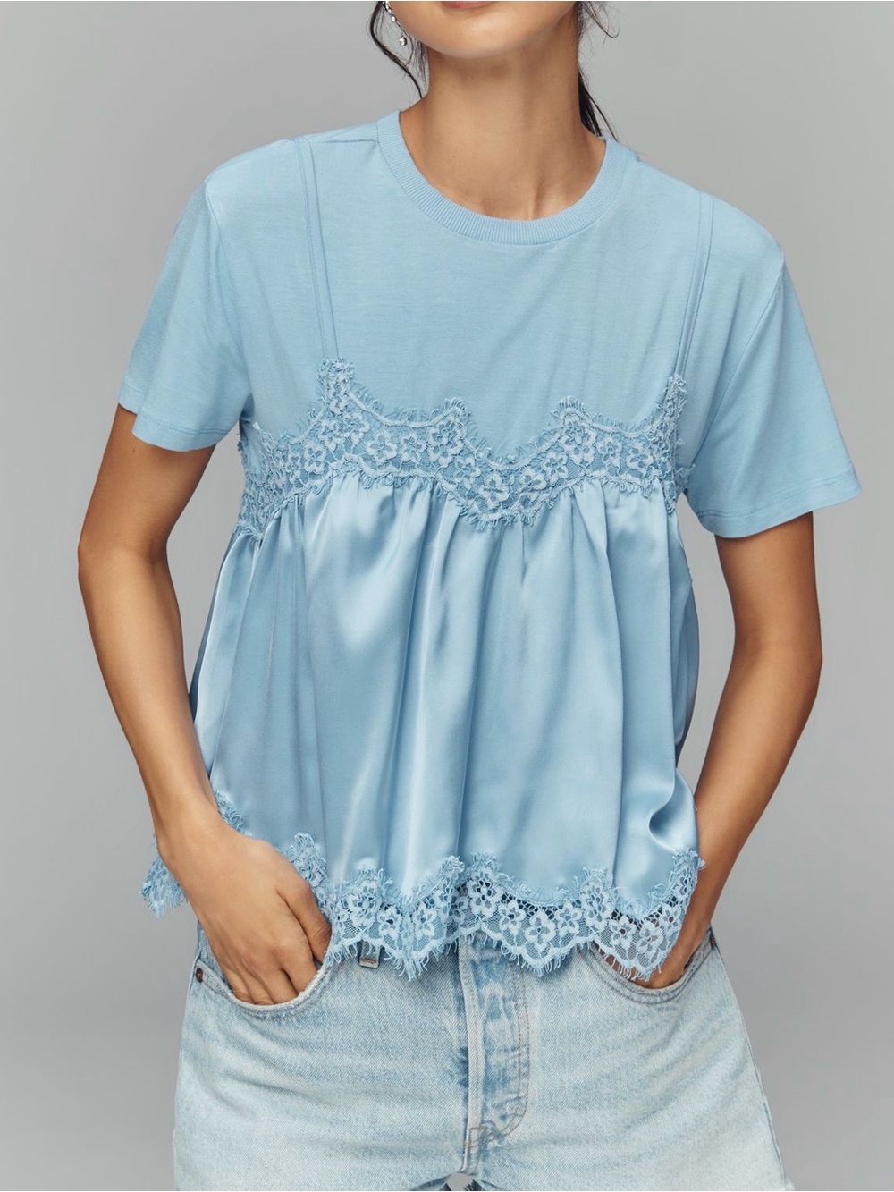 Layered Twofer Tank Tee